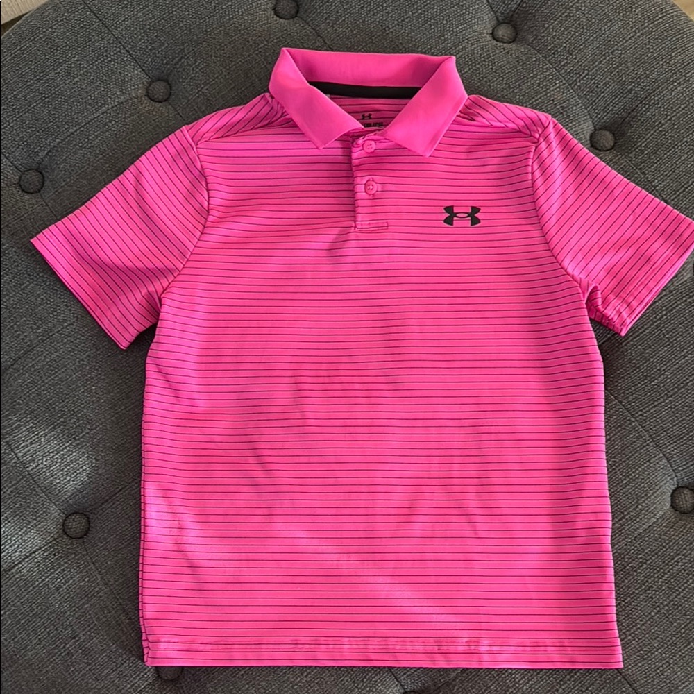 Under Armour Pink Performance Polo